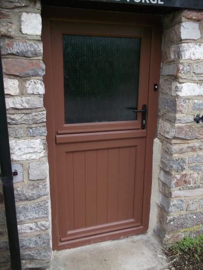 StormMeister Flood Door in Stable Door configuration.