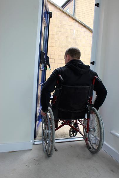 StormMeister™ Wheelchair Friendly Flood Doors
