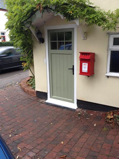 StormMeister 'Cottage Georgian' Flood Door.